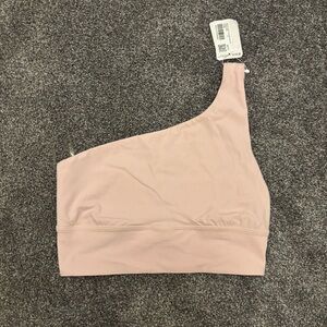 Lululemon sz 6 align asymmetrical bra a/b flushed pink NEW WITH TAGS NWT